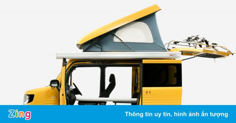 Chiếc xe cắm trại siêu nhỏ của Honda