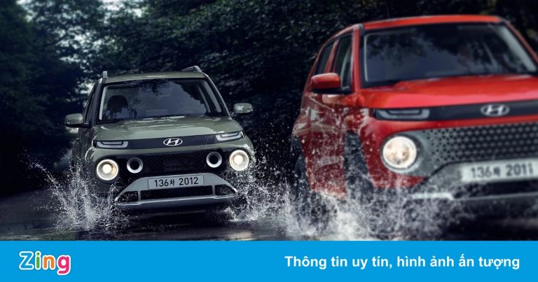 Hyundai Casper – SUV hạng A hoàn toàn mới