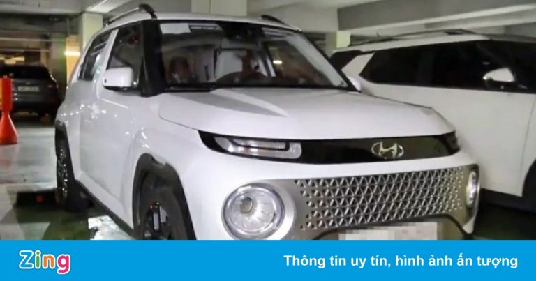 Hình ảnh thực tế của mẫu xe cỡ nhỏ Hyundai Casper