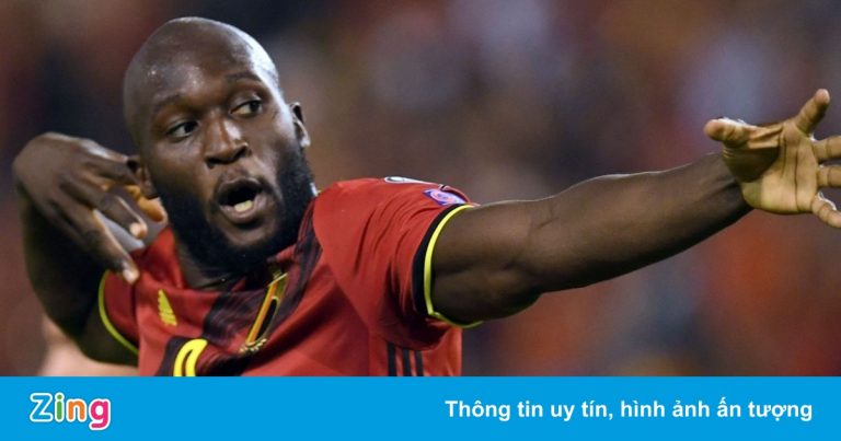 Lukaku ghi bàn trong ngày đi vào lịch sử tuyển Bỉ