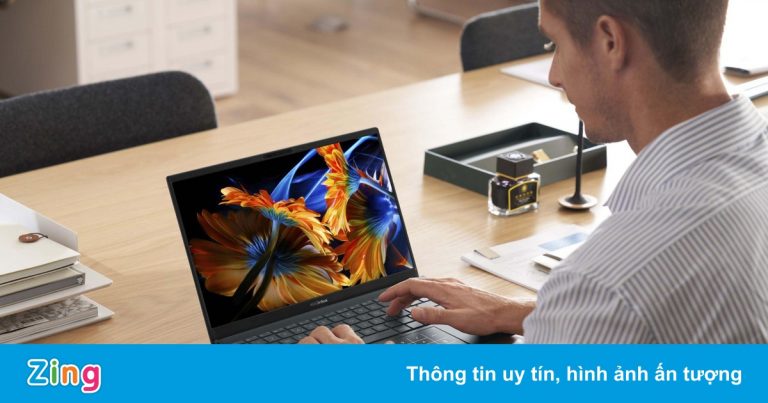 Màn hình OLED của Zenbook 13 ‘nịnh’ mắt người mê nghệ thuật