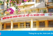 Một ngành thuộc ĐH Khoa học Xã hội và Nhân văn lấy điểm chuẩn là 30