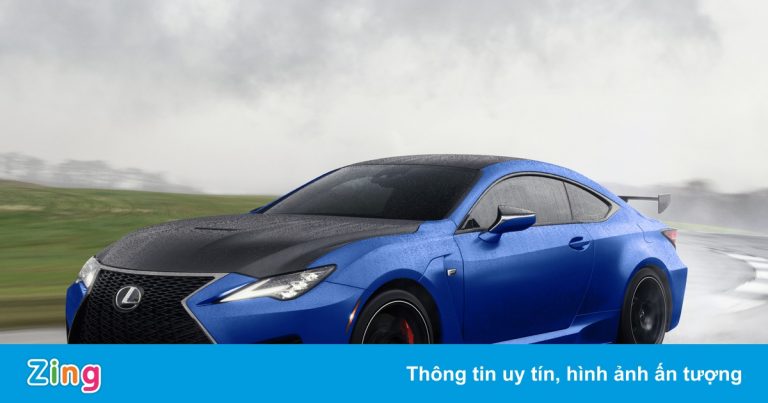 Lexus RC F 2022 bản nâng cấp ra mắt tại Mỹ