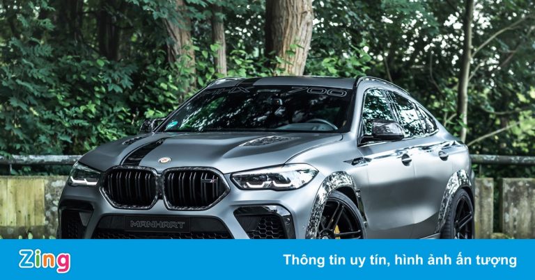 BMW X6 M với gói độ thân rộng mạnh 730 mã lực