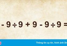 Phép tính tiểu học nhiều người giải sai