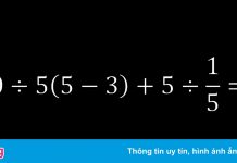 Phép toán tiểu học nhiều người giải sai