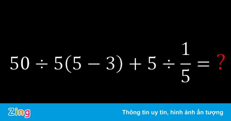 Phép toán tiểu học nhiều người giải sai