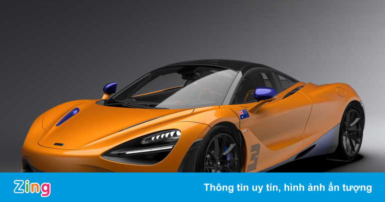 McLaren 720S phiên bản giới hạn vinh danh tay đua F1