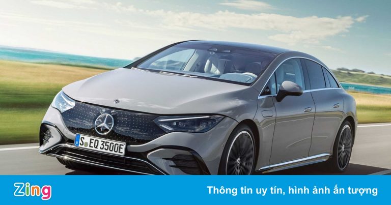 Xe điện Mercedes-Benz EQE có thể đi xa 660 km