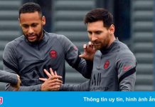 Messi trở lại tập luyện trước trận gặp Man City