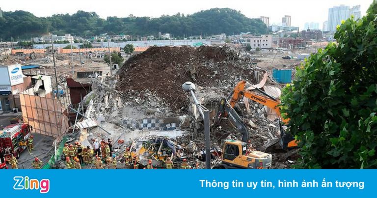 Phim Hàn bị chỉ trích vì sử dụng ảnh trong vụ thảm kịch sập tòa nhà