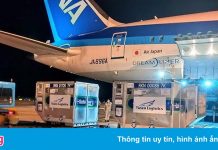 400.000 liều vaccine Covid-19 Nhật Bản viện trợ về đến TP.HCM