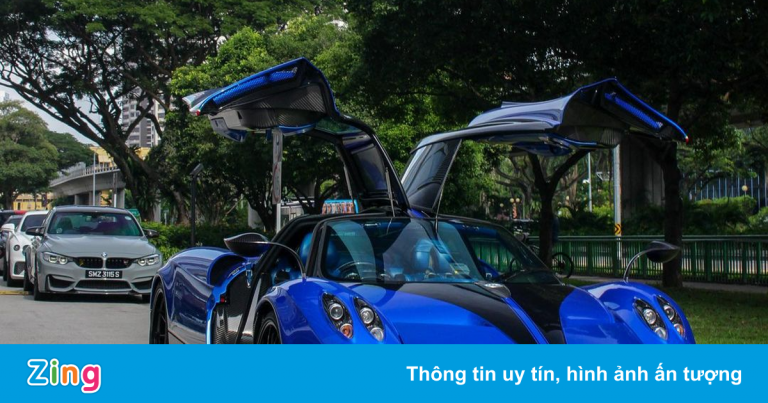 Siêu xe Pagani Huayra từng thuộc sở hữu của giao dịch viên Singapore