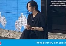 Bức ảnh Phạm Băng Băng ngồi lề đường gây chú ý