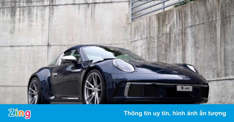 Porsche 911 Targa với gói độ thân rộng độc nhất thế giới