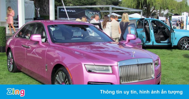 Những chiếc Rolls-Royce có màu hồng đặc biệt