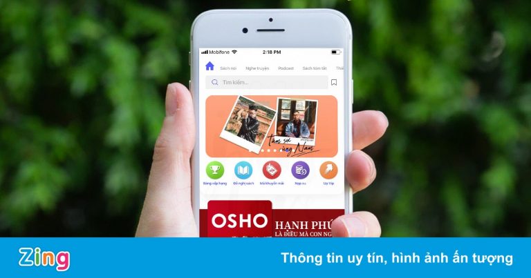 Thị trường sách nói ở Việt Nam phát triển mạnh