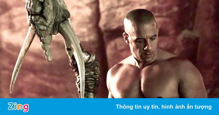 Tạo hình của Vin Diesel trong ‘Riddick 4’