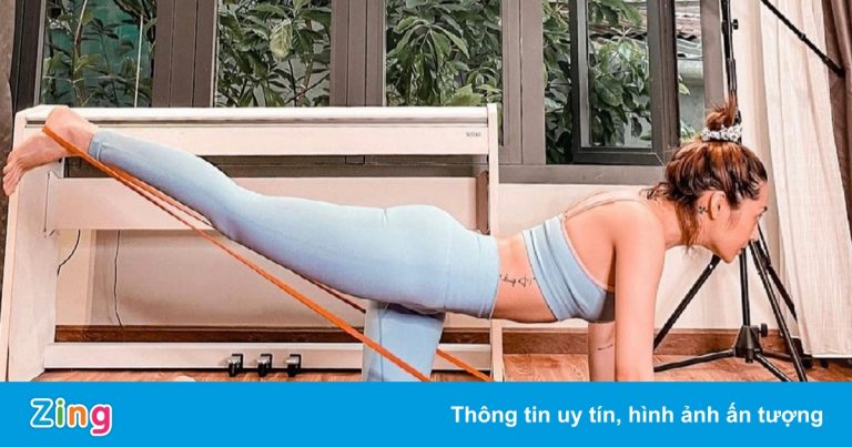 Sao Việt tập cơ bụng, giữ vóc dáng săn chắc Sao Việt tập cơ bụng, giữ vóc dáng săn chắc