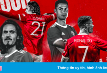 Phản ứng của Ronaldo khi nhận áo số 7 từ Cavani