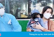 Quảng Ngãi đón 300 sản phụ và trẻ em về quê