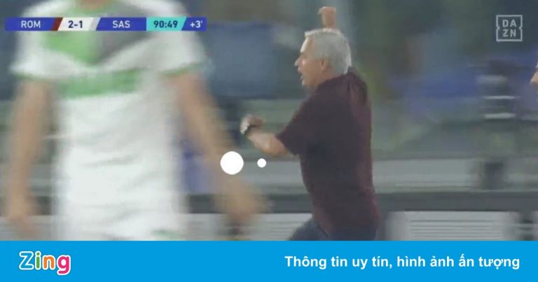 Mourinho: ‘Tôi chạy như một đứa trẻ vì nghĩ mình mới 12 tuổi’