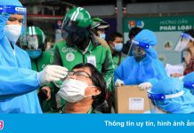 Hơn 51.000 shipper tại TP.HCM đã tự thực hiện test Covid-19