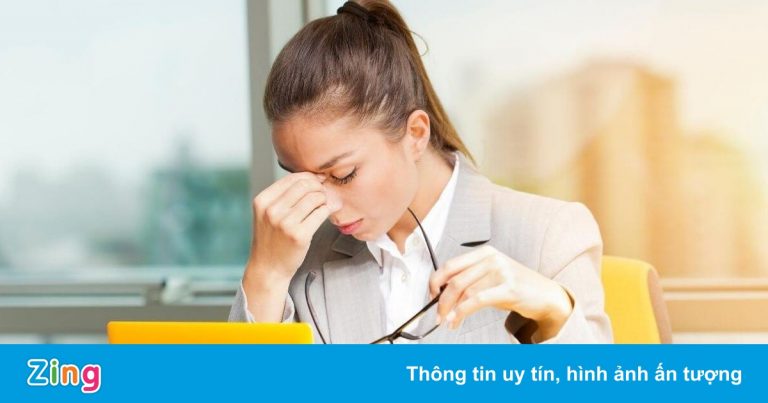 Lý do căng thẳng nguy hại với dân văn phòng