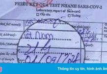 Sửa giấy xét nghiệm, tài xế bị phạt 7,5 triệu đồng