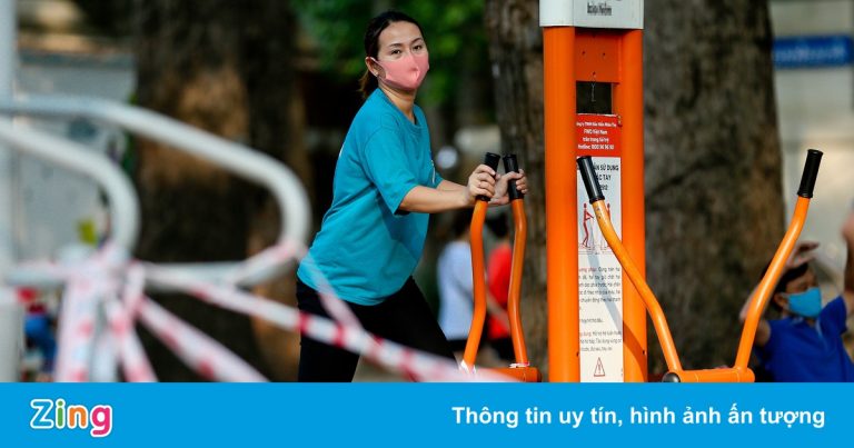 Quận 7 thí điểm cho người dân tập thể dục ngoài trời