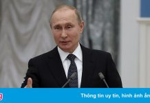 Tổng thống Putin cảm ơn người dân sau chiến thắng của đảng cầm quyền