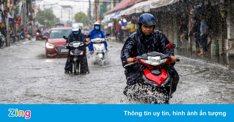 TP.HCM có mưa, trời se lạnh