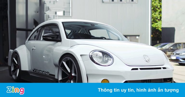 Volkswagen Beetle độ thân rộng được lấy cảm hứng từ game đua xe