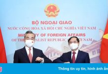 Bộ trưởng Bùi Thanh Sơn hội đàm với Bộ trưởng Trung Quốc Vương Nghị