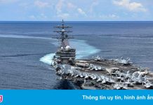 Hải quân Mỹ: Tàu sân bay Ronald Reagan đã trở lại Biển Đông