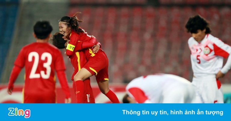 Tuyển nữ Việt Nam thắng Tajikistan 7-0 Tuyển nữ Việt Nam thắng Tajikistan 7-0