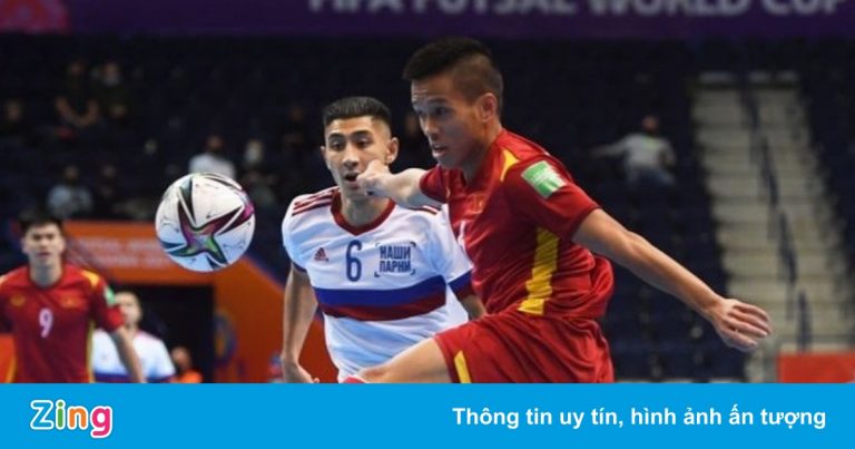 HLV Nga: ‘Tuyển futsal Việt Nam chơi kỷ luật, có chiến thuật bài bản’