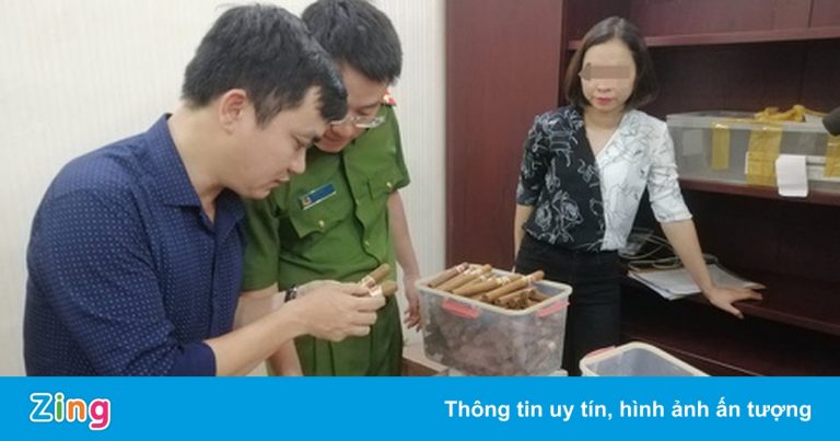 Chủ cửa hàng nội thất buôn hàng nghìn điếu xì gà nhập lậu