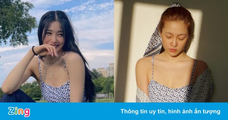 Tiffany và Yeri cùng diện một mẫu đồ tắm