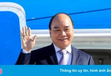 Chủ tịch nước Nguyễn Xuân Phúc đến Mỹ