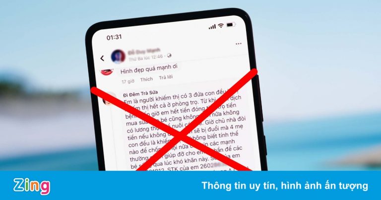 Kẻ gian giả mạo người nghèo để xin cứu trợ trên mạng