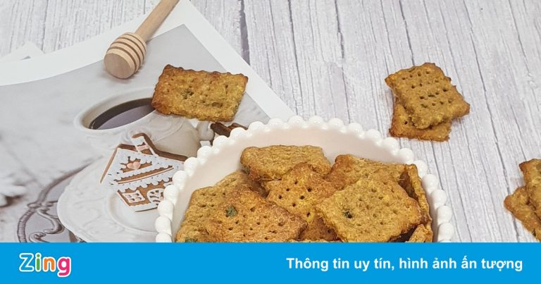 Các món bánh ăn vặt ít calo, bảo quản dài ngày