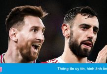 Fernandes sánh vai Messi ở đội hình hay nhất Champions League