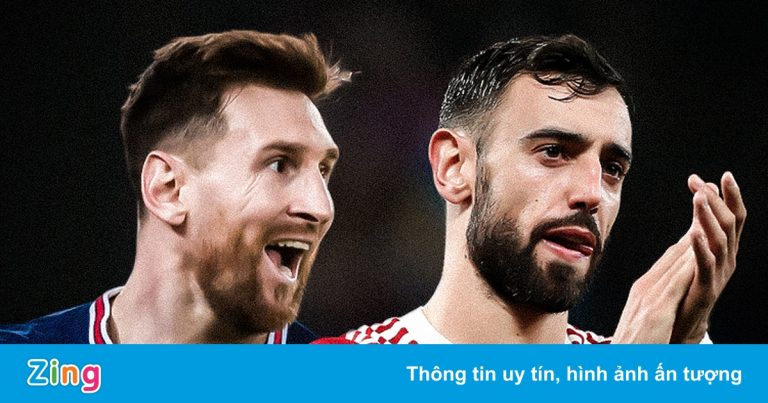 Fernandes sánh vai Messi ở đội hình hay nhất Champions League