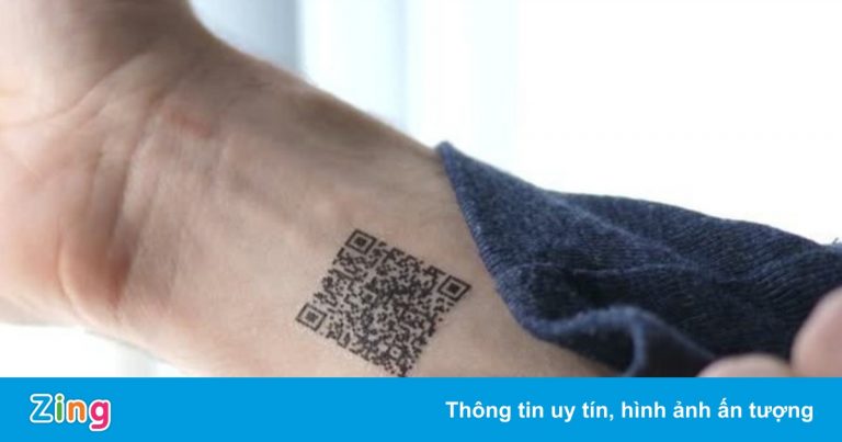 Trào lưu xăm mã QR lên cơ thể