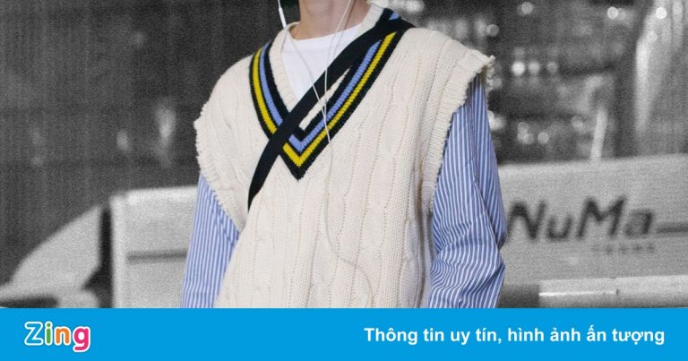 Cách phối áo len mùa thu cho nam giới