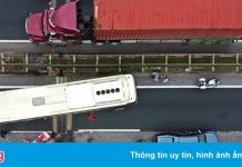 4 ôtô tông liên hoàn, đường Vành đai 3 trên cao tê liệt gần 15 km