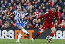 Liverpool 2-2 Brighton: Đội khách vùng lên Liverpool dau Brighton anh 1