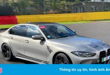 Cận cảnh chiếc BMW M3 mạnh 590 mã lực