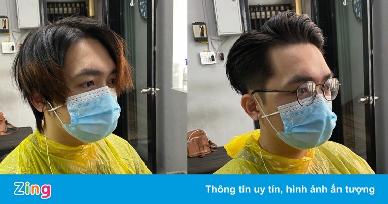 Trải nghiệm cắt tóc ngày bình thường mới tại TP.HCM